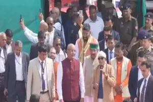 अयोध्या पहुंचे गुयाना के उपराष्ट्रपति डॉ. भरत जगदेव: रामलला के दर्शन कर लिया आशीर्वाद, परिसर का किया भ्रमण 