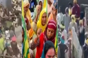 पंजाब के बठिंडा में किसानों का प्रदर्शन हुआ हिंसक : सुरक्षाकर्मियों ने आंसू गैस के गोले दागे 