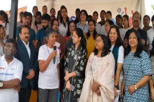 बाराबंकी : 'खेल से खुशी-स्पोर्ट्स फॉर चेंज' पहल के तहत आयोजित हुआ कार्यक्रम, बालिकाओं ने दिखाया उत्साह