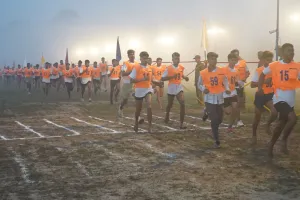 अग्निवीर भर्ती : 850 युवाओं ने लगाई उम्मीदों की दौड़, 550 के चमके सितारे