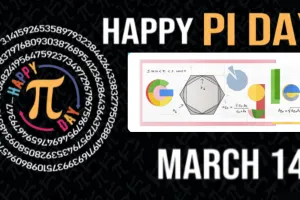 Pi Day 2026: गूगल के रंगीन डूडल ने मचाया धमाल, 14 मार्च को क्यों मनाते हैं यह गणितीय उत्सव? जानिए π के अनंत रहस्य