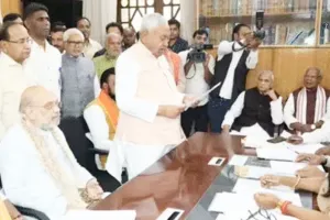 राज्यसभा चुनाव : सीएम नीतीश कुमार ने किया नामांकन, अमित शाह समेत एनडीए के कई नेता रहे मौजूद