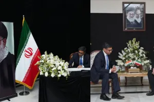  खामेनेई की मौत पर भारत की संवेदना: विदेश सचिव मिसरी ने ईरानी दूतावास पहुंचकर Condolence Book पर किया हस्ताक्षर 