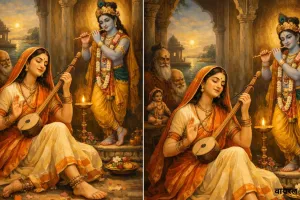 श्रीकृष्ण के प्रेम में दीवानी मीराबाई