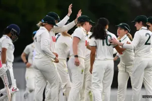 IND W vs AUS W:  पिंक बॉल टेस्ट मैच जारी, भारतीय महिला टीम ने बनाये आठ विकेट पर 184 रन