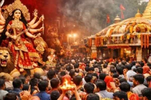 भदोही की भद्रकाली के दर्शन पूजन का विशेष महत्व,  नवरात्र में उमड़ रहा श्रद्धा का सैलाब, 51 शक्तिपीठों में से एक 
