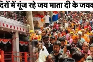 चैत्र नवरात्र पर मैनपुरी में उमड़ा आस्था का सैलाब,  शीतला माता मंदिर में गूंजे जय माता दी के जयकारें 