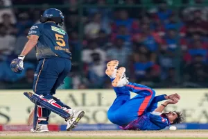 DC vs GT IPL 2026 :  बटलर, गिल और सुंदर के अर्धशतक, गुजरात टाइटंस ने बनाये चार विकेट पर 210 रन 