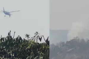 छत्तीसगढ़ विमान हादसा : जशपुर की पहाड़ियों में क्रैश हुआ प्राइवेट जेट, पायलट- को-पायलट की मौत की आशंका