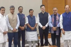 'AAP' को 'जोर का झटका : राघव चड्डा, अशोक मित्तल और संदीप पाठक ने थामा भाजपा का दामन, नितिन नबीन ने कराया पार्टी में शामिल