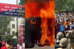 नोएडा श्रमिक हिंसा पर सपा-कांग्रेस का BJP पर तीखा हमला: अखिलेश बोले- पूंजीपतियों का ATM भरा, मजदूरों का खाली