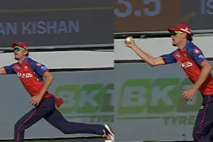 SRH VS PBKS: मार्को यान्सन का शानदार कैच! एक हाथ से लपका ईशान किशन का छक्का