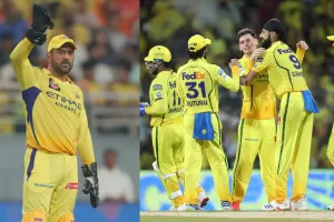 SRH VS CSK का मैच में नजर आएंगे धोनी... टीम के साथ आए नजर