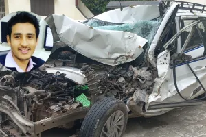 Rampur: नैनीताल हाइवे पर ईंटों से भरी ट्रैक्टर-ट्राली में घुसी कार, एक की मौत, दो घायल