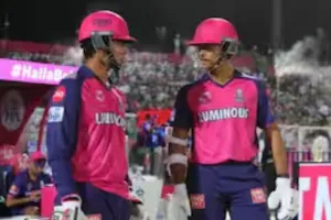 KKR vs RR Score:  राजस्थान रॉयल्स ने 9 विकेट पर बनाये 155 रन, वैभव सूर्यवंशी और यशस्वी जायसवाल की जोड़ी ने की ताबड़तोड़ बल्लेबाजी 