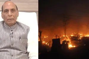 लखनऊ में हुए अग्निकाण्ड पर रक्षामंत्री ने डीएम से की बात, व्यक्त की गहरी चिंता 