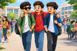 कैंपस का पहला दिन:  दोस्ती और नए सपनों की शुरुआत 