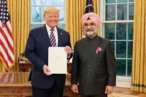  दिल्ली के उपराज्यपाल बनने पर ट्रंप ने तरनजीत संधू को दी बधाई, बोले- अमेरिका-भारत मजबूत संबंधों की भूमिका में की सराहना 