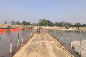 बाराबंकी : 42 साल बाद मरम्मत के लिए विश्राम लेगा संजय सेतु, कल से आवागमन बंद, पीपा पुल बना विकल्प