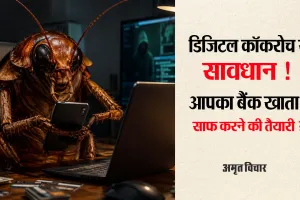  डिजिटल “कॉकरोच” से सावधान:  नाम कॉकरोच जनता पार्टी, मगर आपका बैंक खाता साफ करने की है तैयारी !