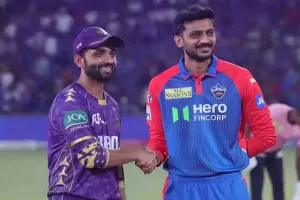 आईपीएल 2026 : दिल्ली के खिलाफ कोलकाता ने जीता टॉस, पहले गेंदबाजी का लिया फैसला  