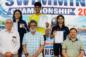 तैराकी चैंपियनशिप के पहले दिन इन खिलाड़ियों ने किया कमाल, झांसी, अयोध्या और बरेली ने रचा इतिहास