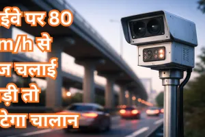 हाईवे पर 80 Km/h से तेज चलाई गाड़ी तो कटेगा चालान, स्पीड डिटेक्शन कैमरे से लैस यातायात पुलिस की पांच टीमें कर रही कार्रवाई