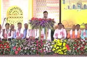 हिमंता बिस्वा सरमा ने ली असम CM पद की शपथ, NDA की भारी जीत के बाद दूसरी बार बने मुख्यमंत्री 