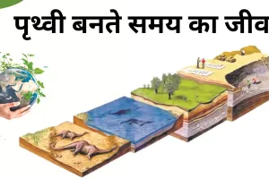 पृथ्वी बनते समय का जीवन