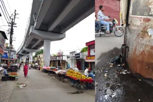 Bareilly: महादेव व श्यामगंज पुल के नीचे टपक रहा गंदा पानी, लोग परेशान