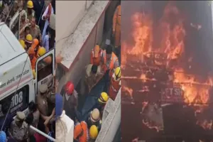 लखनऊ अग्निकांड : रेलिंग और केबिल के सहारे बचकर निकले छात्रों ने सुनाई उस खौफनाक मंजर की आप बीती 