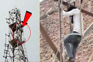 Budaun News : भाई की साली से शादी के लिए बदायूं में टावर पर चढ़ गया बरेली का युवक