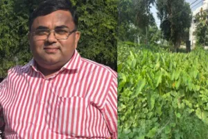 Barabanki News : सरकारी आवास में लहलहाई हरियाली, एसडीएम अनुराग सिंह बने जैविक खेती के ब्रांड एंबेसडर