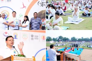 Dehradun News : अंतरराष्ट्रीय योग दिवस से पहले देहरादून में 'रन फॉर योग', CM धामी संग लोगों ने लगाई दौड़