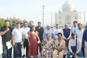 Agra Visit : ब्रिक्स प्रतिनिधियों ने ताजमहल और आगरा किले का किया दौरा, तीन दिवसीय कार्यक्रम संपन्न