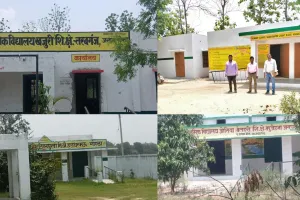 अधूरी तैयारी और उमस भरी गर्मी के बीच स्कूल आने से बच्चों ने किया किनारा,  पहले दिन विद्यालय की साफ सफाई में जुटे रहे गुरूजी  