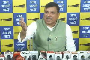 राम मंदिर भूमि खरीद पर संजय सिंह के गंभीर आरोप, बोले- 9 करोड़ की जमीन 55 करोड़ में खरीदी गई