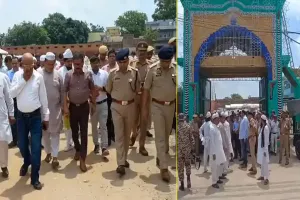 Bareilly News : आला हजरत उर्स की तैयारियों का DM-SSP ने लिया जायजा, परखीं इस्लामिया मैदान की व्यवस्थाएं