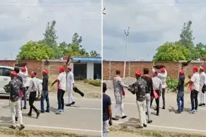 Shahjahanpur News: डिप्टी सीएम ब्रजेश पाठक के काफिले के सामने काले कपड़े लहराए, लगे 'वापस जाओ' के नारे; 8 पर केस