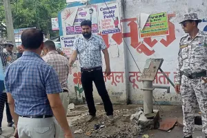 Bareilly News : सिटी सब्जी मंडी के पास हटाया अतिक्रमण
