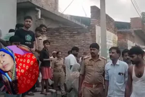 फर्रुखाबाद में बेटे ने मां की पत्थर मारकर ली जान, बीच-बचाव में बहन और भाई भी घायल