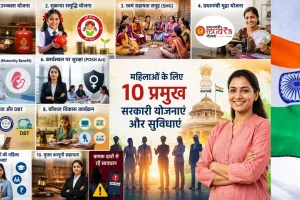 महिलाओं के लिए 10 बड़े सरकारी फायदे: LPG से लेकर बिजनेस लोन और मुफ्त कानूनी मदद तक, जानिए किन योजनाओं का मिल सकता है लाभ