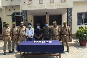 Bahraich News: पुलिस मुठभेड़ के बाद 3 आरोपी गिरफ्तार, तमंचा-कारतूस बरामद; कई मुकदमों में थे वांछित