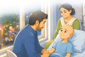 सातवीं मंजिल की खिड़की: आठ साल के सोमेश ने जाते-जाते पिता को सिखा दिया जिंदगी का सबसे बड़ा सबक