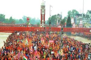 Haridwar Kanwar Yatra : अंतिम चरण में पहुंची कांवड़ यात्रा, हरिद्वार में उमड़ा आस्था का सैलाब