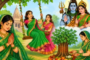 हरियाली तीज: प्रकृति की हरियाली, नारी शक्ति और शिव-पार्वती के प्रेम का उत्सव