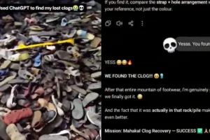 अब चप्पल भी ढूंढेगा ChatGPT! महाकाल मंदिर में युवक ने आजमाया AI का गजब जुगाड़