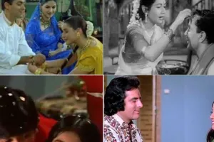 बहना ने भाई की कलाई से प्यार बांधा है... 