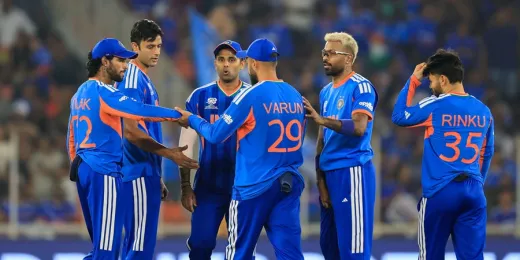 IND vs NED : टी20 वर्ल्ड कप में टीम इंडिया का अजेय अभियान जारी, नीदरलैंड्स को 17 रनों से रौंदा, दुबे और चक्रवर्ती बने जीत के हीरो