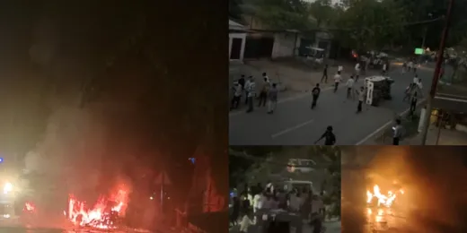 लखीमपुर खीरी में आंबेडकर जयंती पर बवाल : उग्र भीड़ ने पलटी मजिस्ट्रेट की गाड़ी, पथराव में कई पुलिसकर्मी व ग्रामीण घायल, गांव में भारी फोर्स तैनात